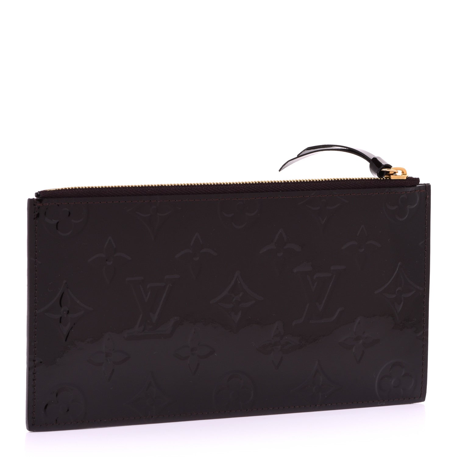 Louis Vuitton Vernis Felicie Chain Wallet Zippered Insert Amarante 3 of 6