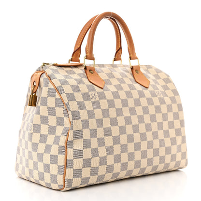 Louis Vuitton Damier Azur Speedy 30 3 of 10