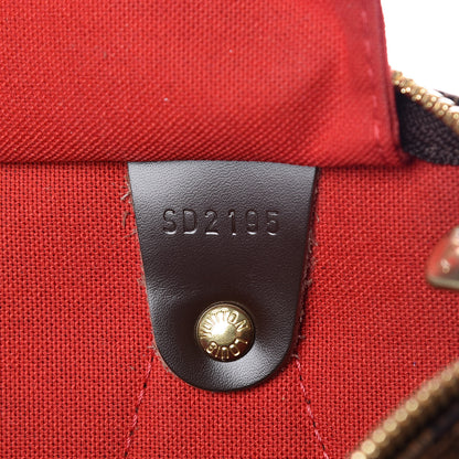 Louis Vuitton Damier Ebene Speedy Bandouliere 30 7 of 9