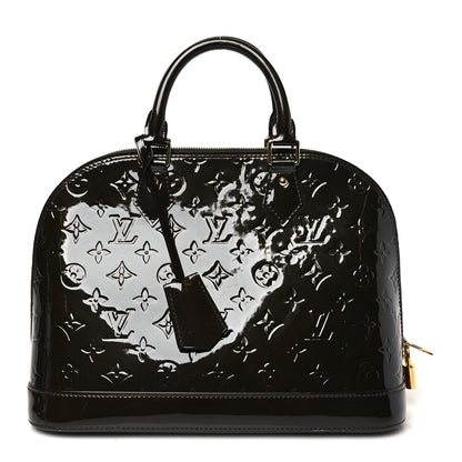 Louis Vuitton Vernis Alma PM Terre D'Ombre 1 of 9