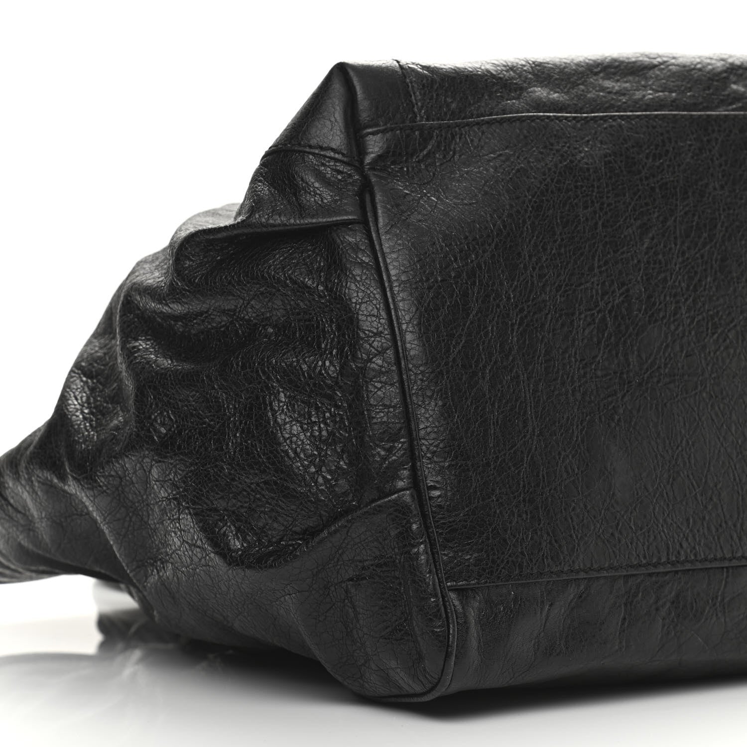 Balenciaga Agneau Giant 12 Gold Hardware S Sunday Tote Black 9 of 10