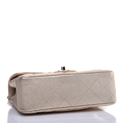Chanel Metallic Lambskin Quilted Mini Rectangular Flap Gold 4 of 11