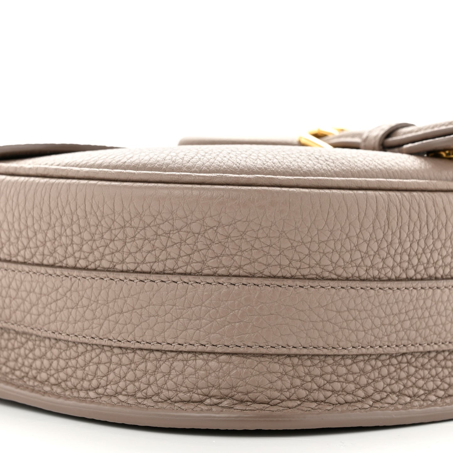 Grained Calfskin Medium Bobby Flap Taupe