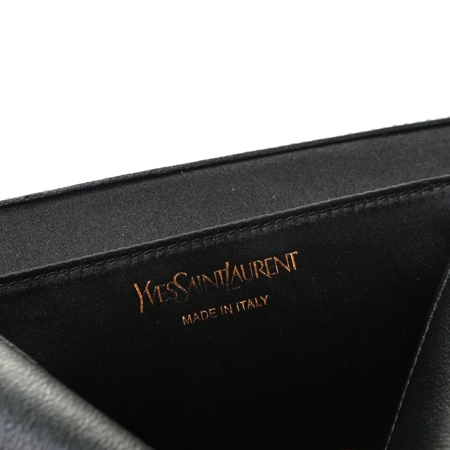Calfskin Monogram Large Belle De Jour Clutch Black