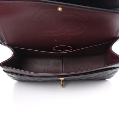 Chanel Caviar Quilted Jumbo Double Flap Black 5 of 11