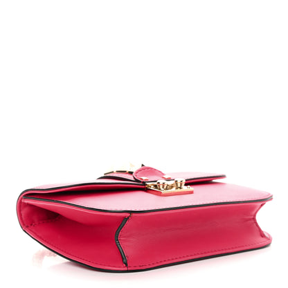 Valentino Garavani Vitello Small Glam Lock Rockstud Flap Deep Fuxia 4 of 14