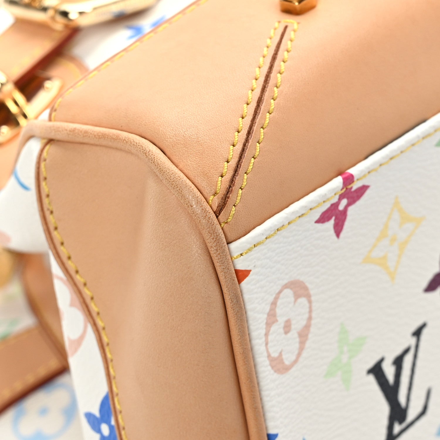 Louis Vuitton Monogram Multicolor Claudia White 6 of 9