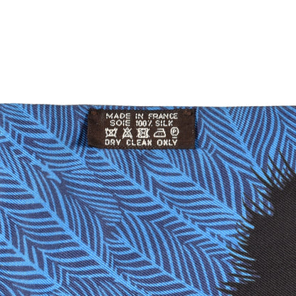 Hermes Silk Zebra Pegasus Maxi Twilly 3 of 3