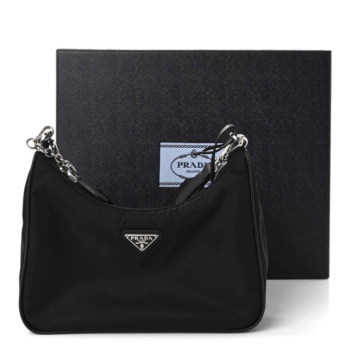 Nylon Re-Edition 2005 Shoulder Bag Black