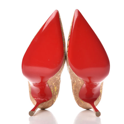 Christian Louboutin Liege Lame Decoltish 100 Pumps 36 Multicolor 5 of 10