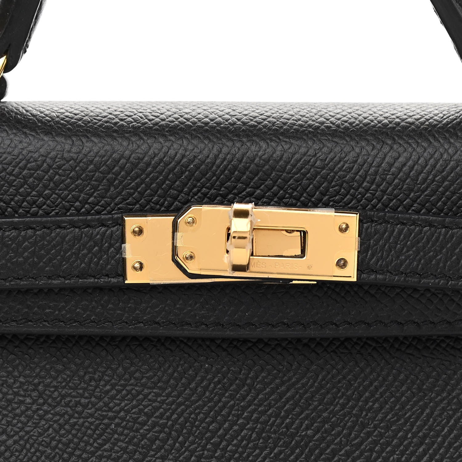 Hermes Epsom Mini Kelly Sellier 20 Black 8 of 11