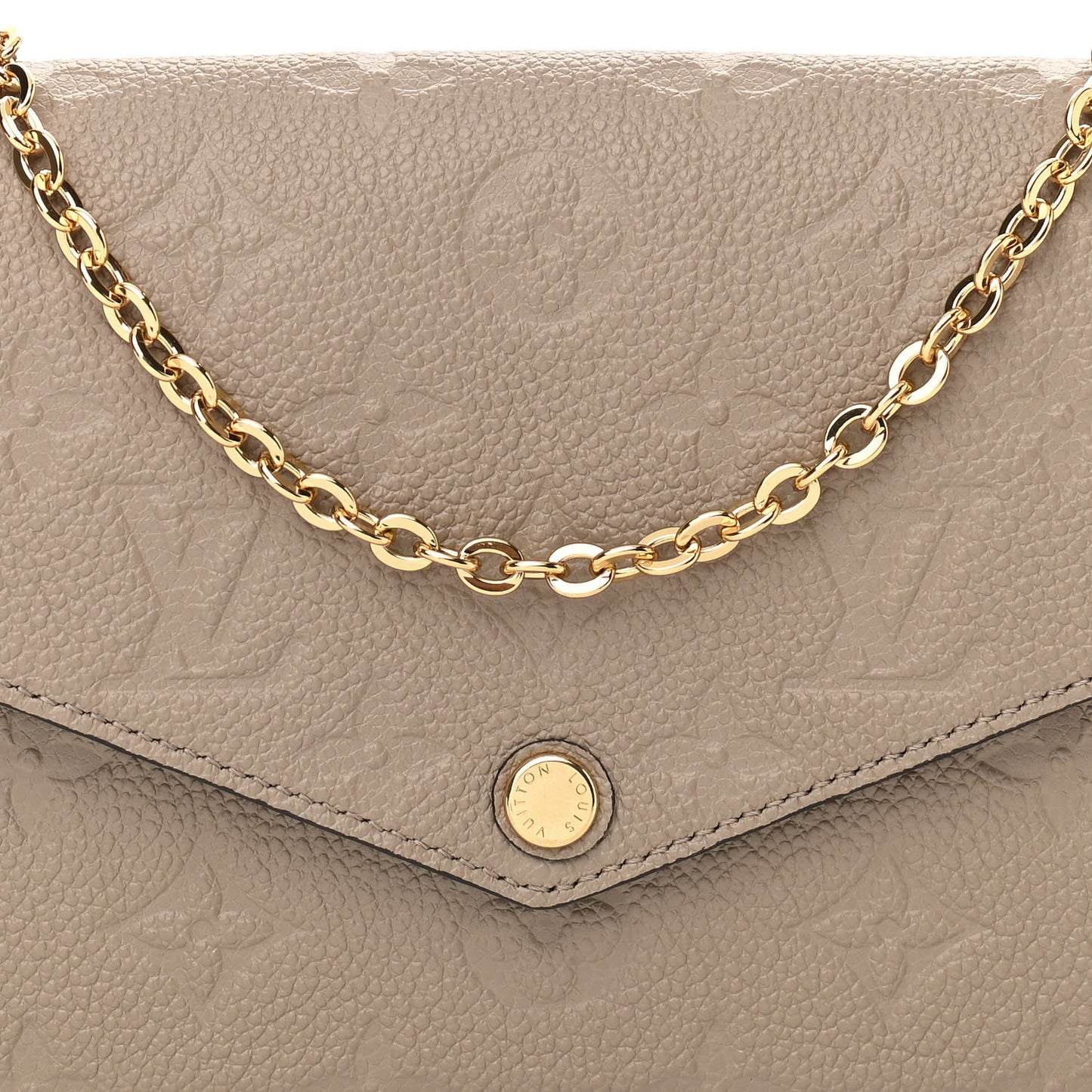 Empreinte Pochette Felicie Chain Wallet Tourterelle