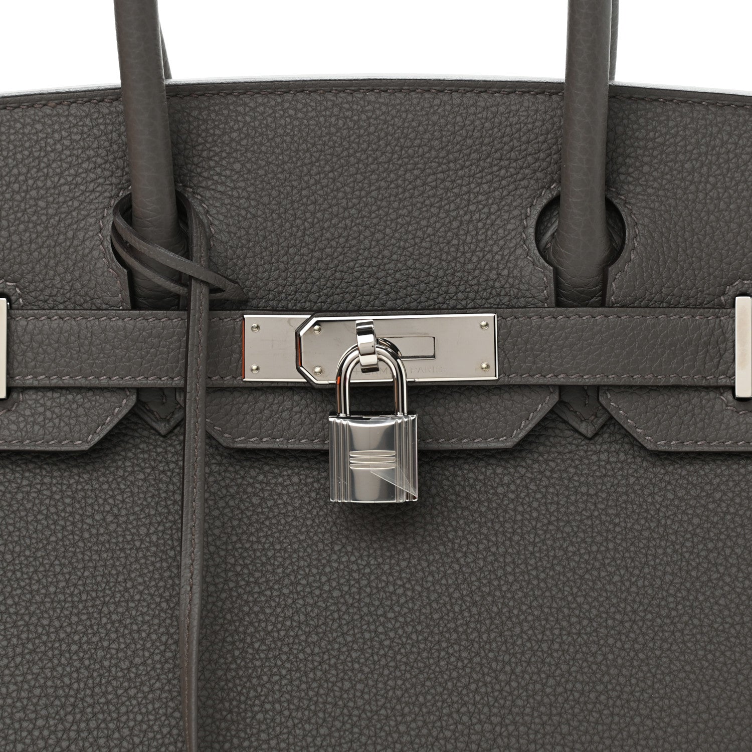 Hermes Togo Birkin 30 Etain 8 of 11