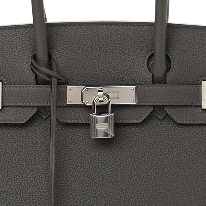 Hermes Togo Birkin 30 Etain 8 of 11