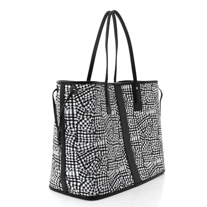 MCM Visetos Large Liz Reversible Shopper Tote Black 5 of 16