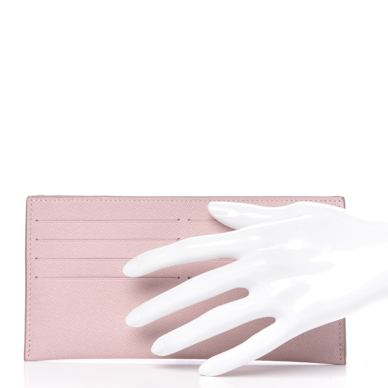 Louis Vuitton Calfskin Felicie Card Holder Insert Rose Ballerine 2 of 6