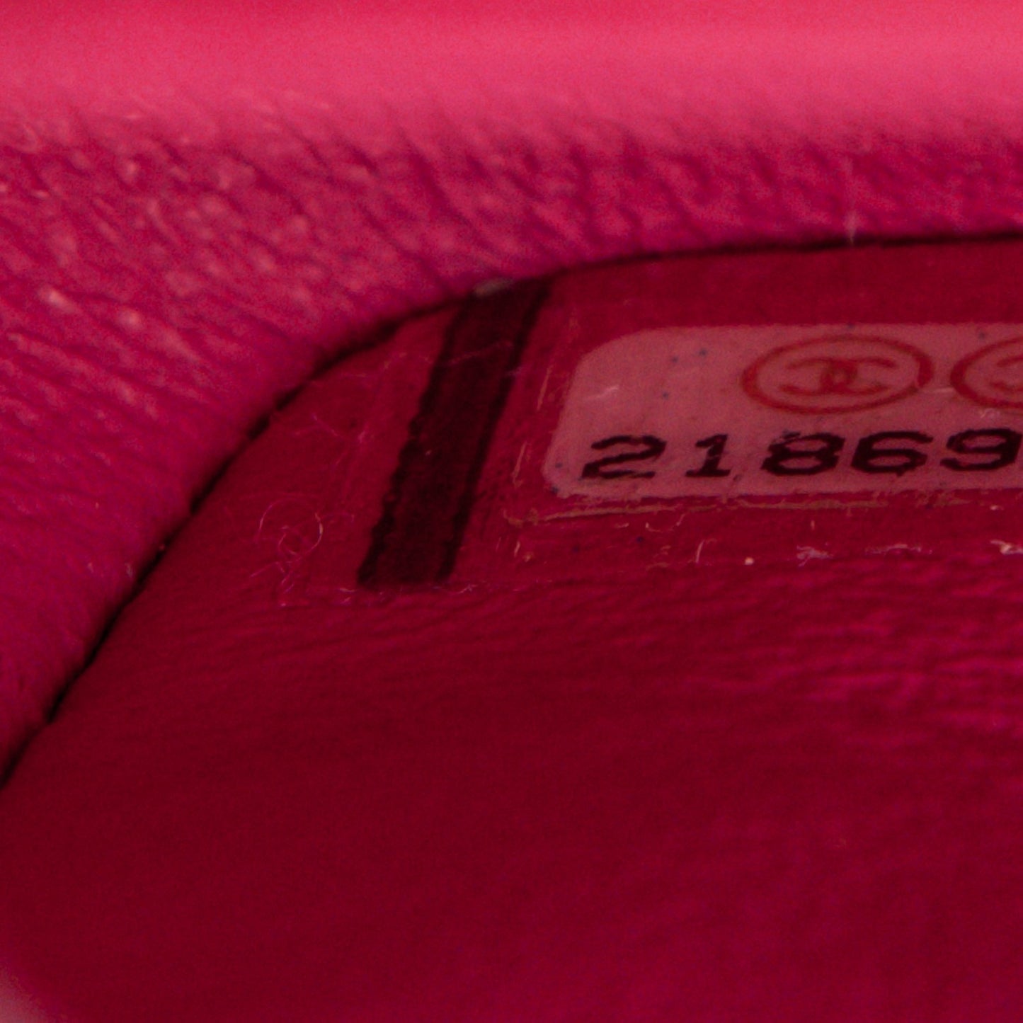 Lambskin Quilted Mini Rectangular Flap Fuchsia