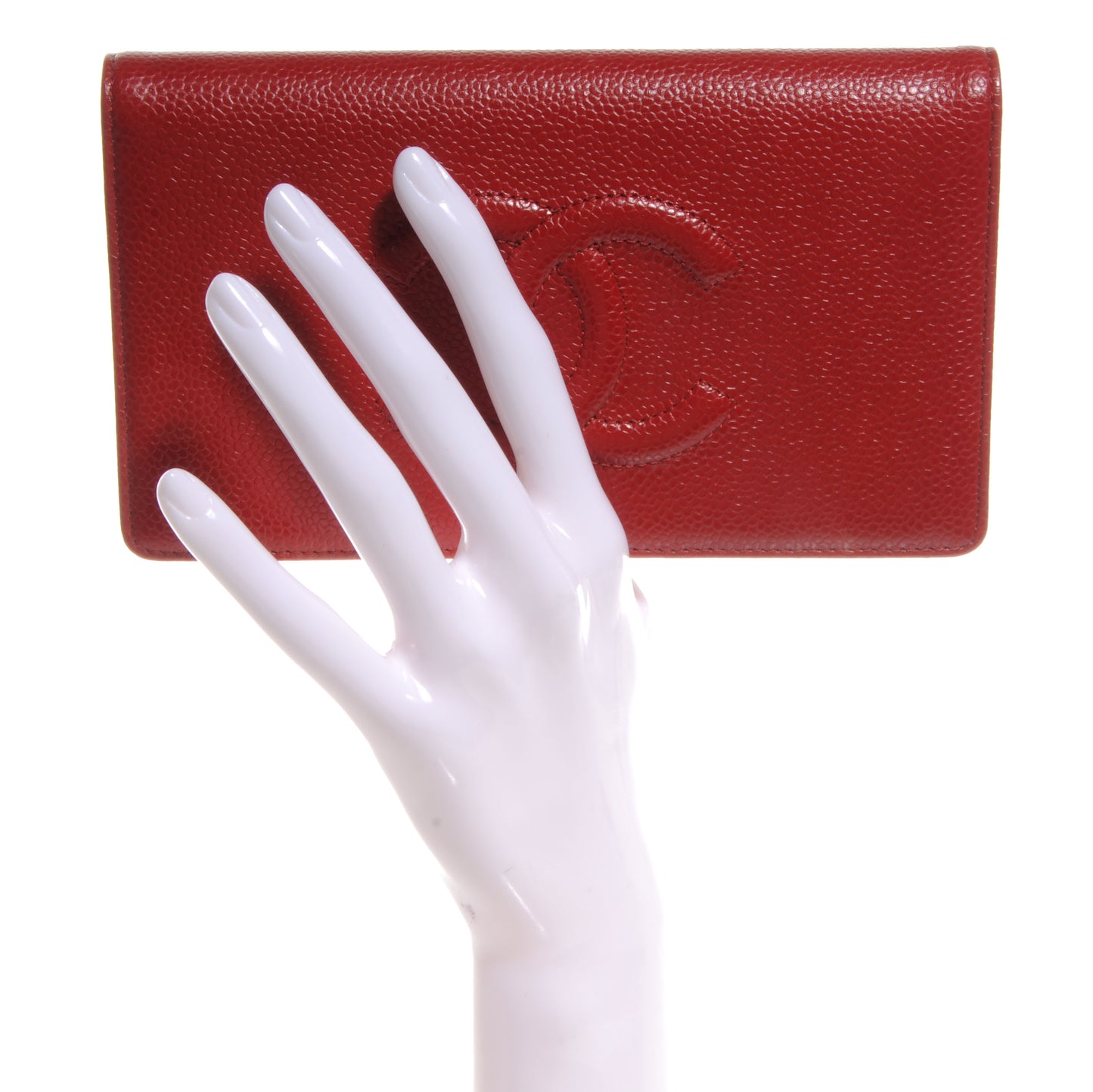 Caviar Yen CC Wallet Red