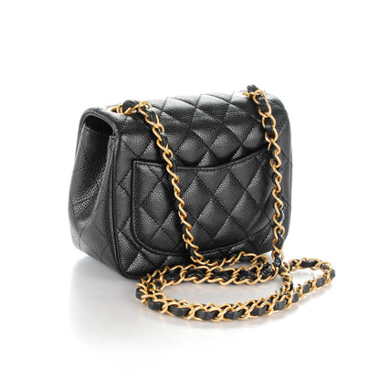 Chanel Caviar Quilted Mini Square Flap Black 3 of 8