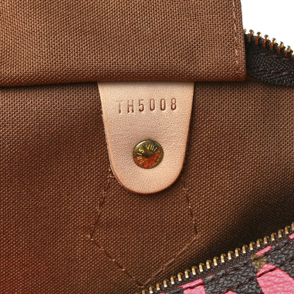 Louis Vuitton Monogram Graffiti Speedy 30 Fuchsia 7 of 11