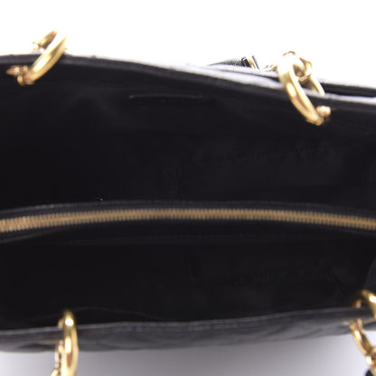 Chanel Caviar Quilted Grand Shopping Tote GST Black 5 of 10