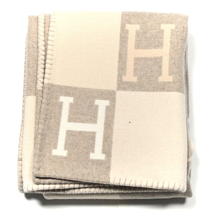 Hermes Wool Cashmere Avalon III Blanket Coco Camomille 1 of 3