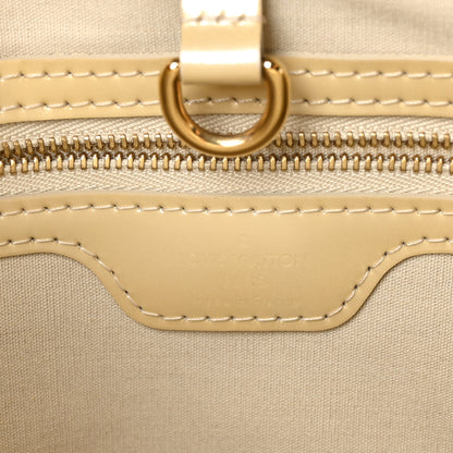 Louis Vuitton Vernis Wilshire PM Blanc Corail 6 of 9