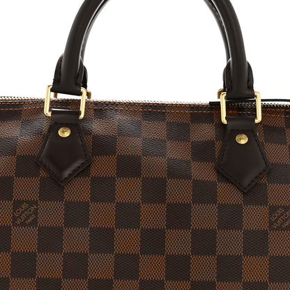 Louis Vuitton Damier Ebene Speedy 30 9 of 13