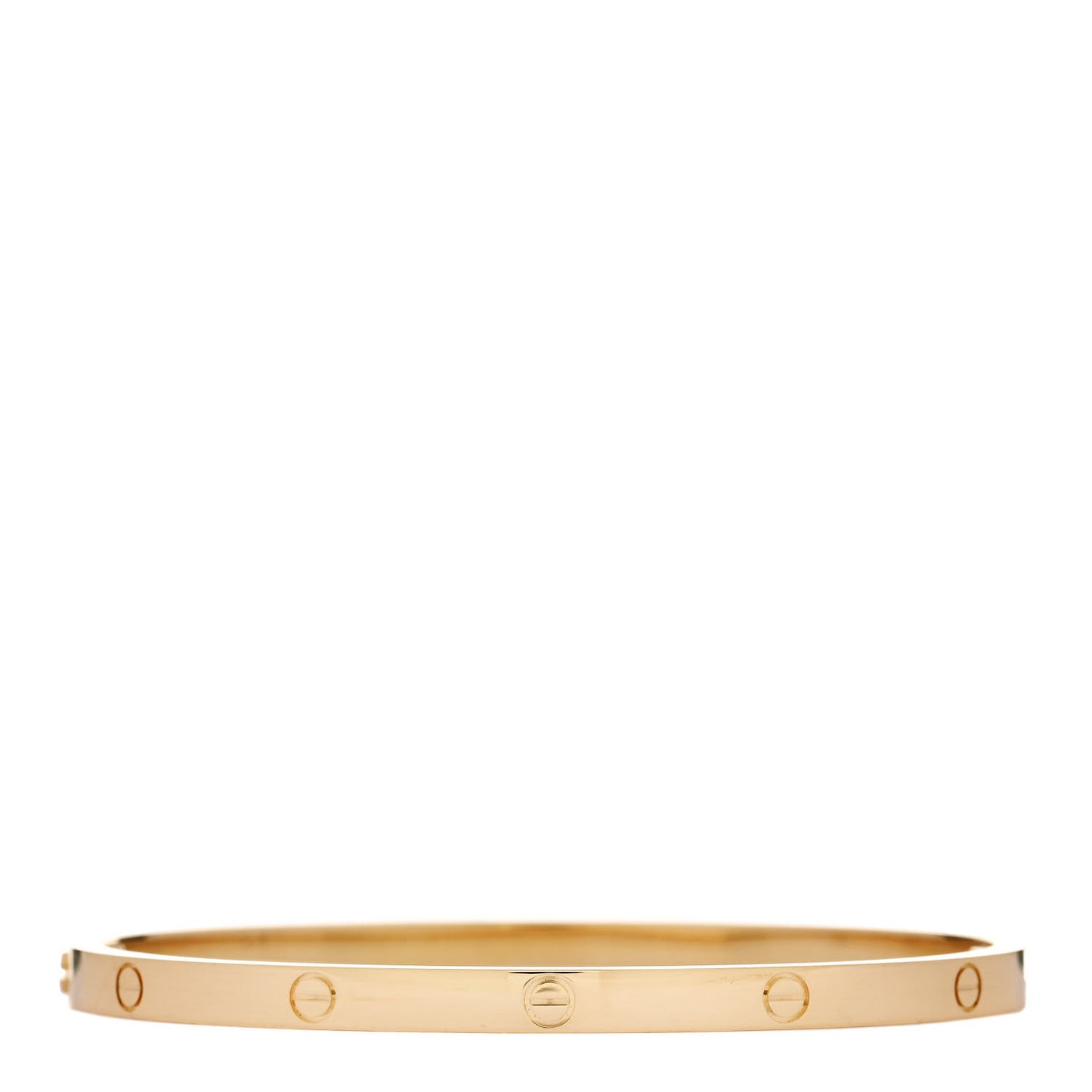 18K Yellow Gold Small LOVE Bracelet 16