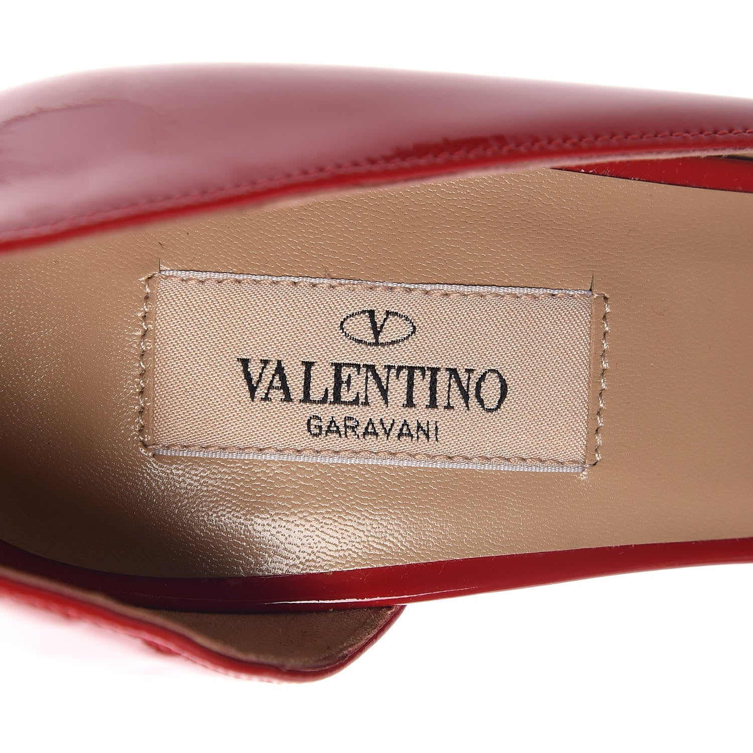 Valentino Garavani Patent Couture Bow Peep Toe d'Orsay 15/110mm Pumps 40.5 Rosso Valentino 6 of 8