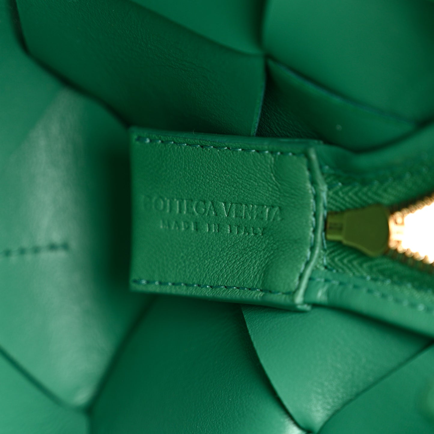 Lambskin Maxi Intreccio Small Cassette Camera Bag Mermaid