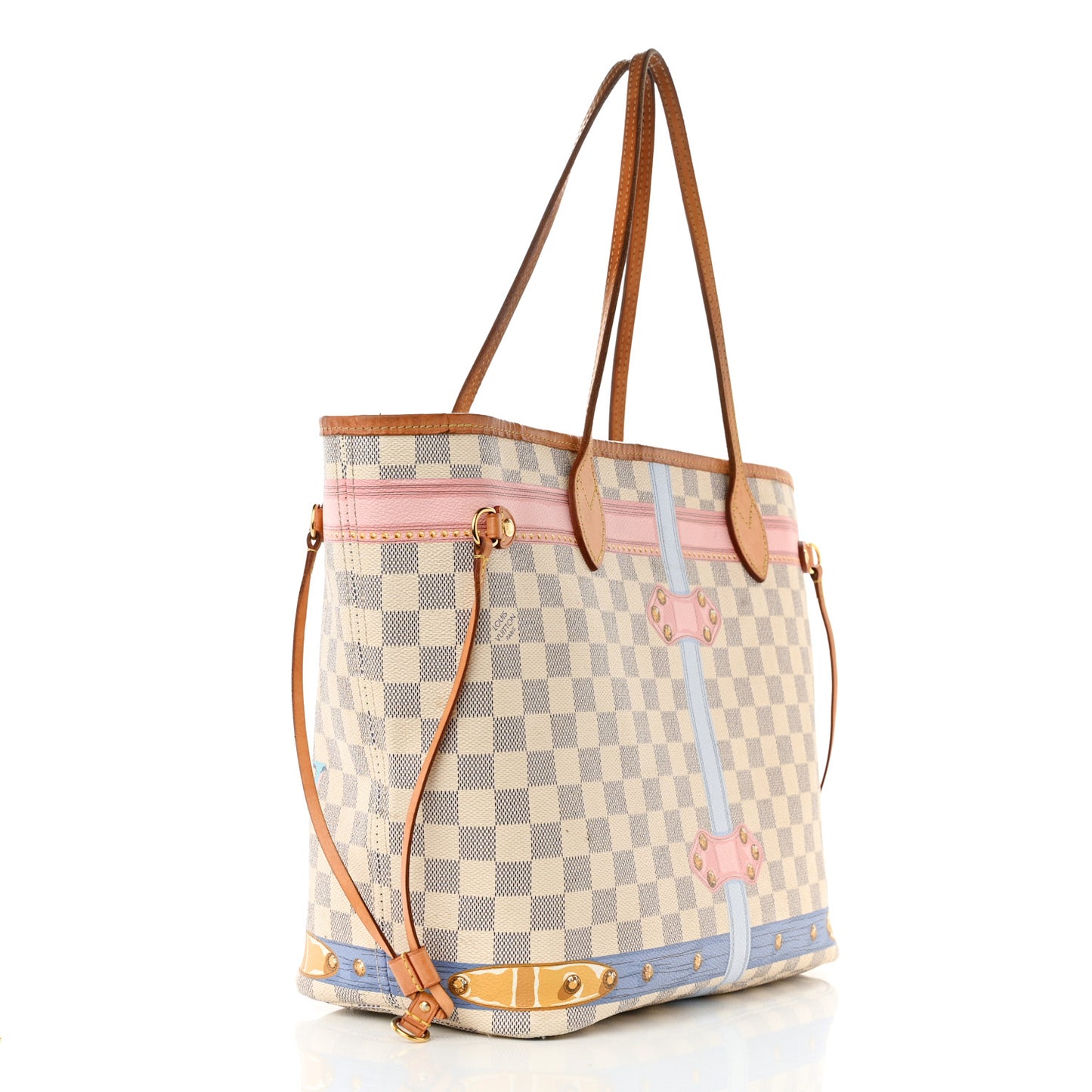 Damier Azur Summer Trunks Neo Neverfull MM