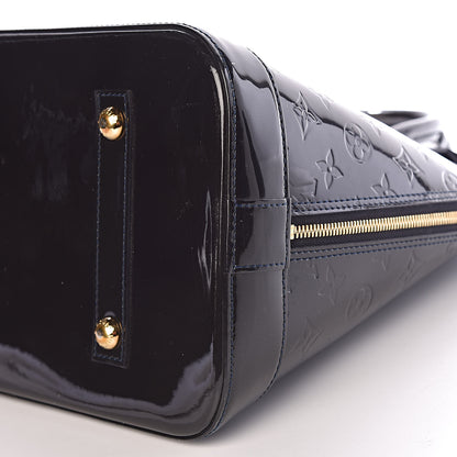 Louis Vuitton Vernis Alma GM Blue Infini 6 of 10