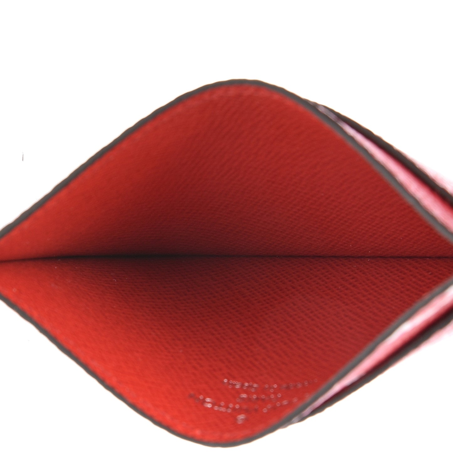 Monogram Escale Card Holder Rouge