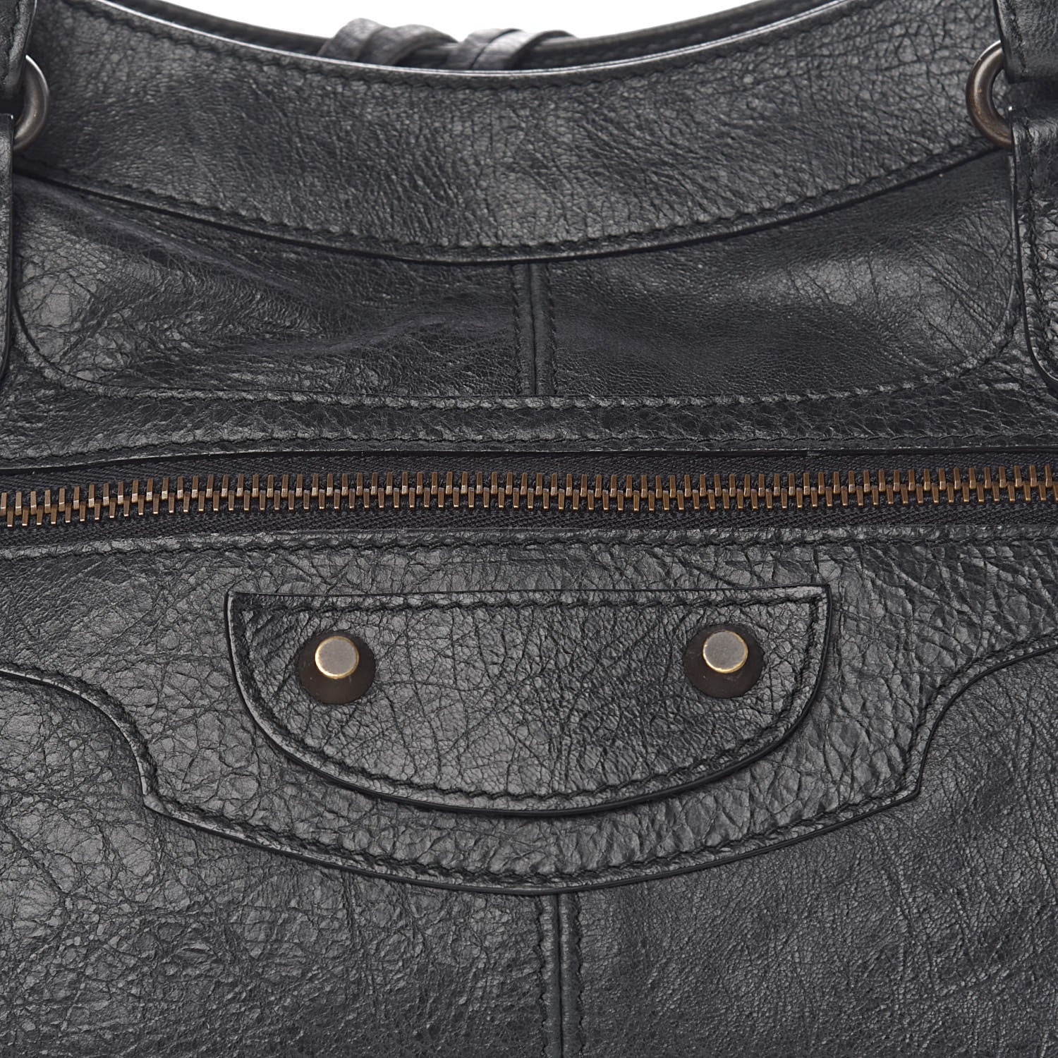 Balenciaga Agneau Classic Hardware Part Time Black 8 of 10