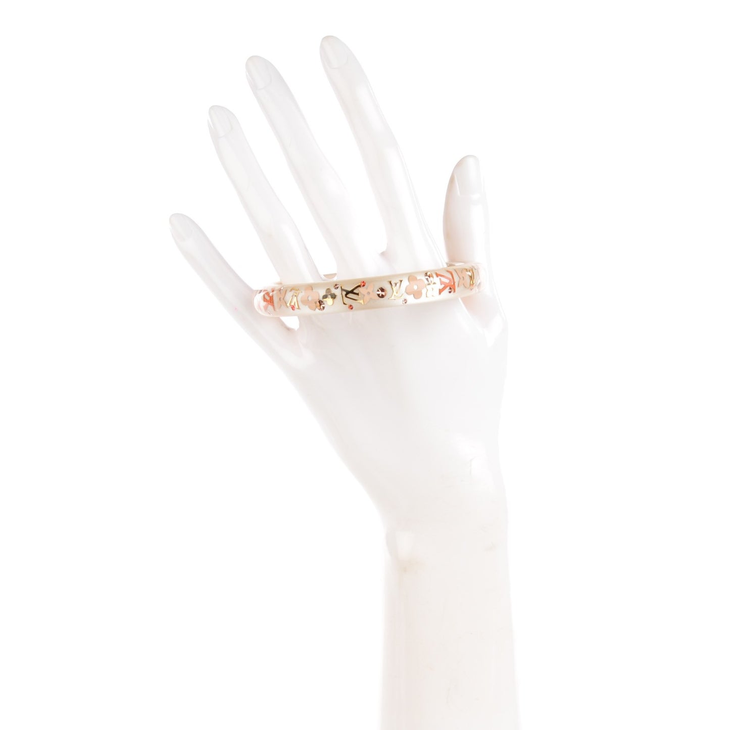 Resin Swarovski Medium Inclusion Bracelet PM Nacre