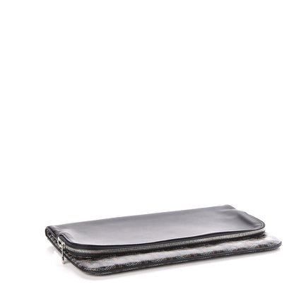 Goyard Goyardine Sainte Marie Soft Clutch Black 4 of 6