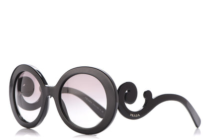 Prada Baroque Sunglasses SPR 27N Black 1 of 8