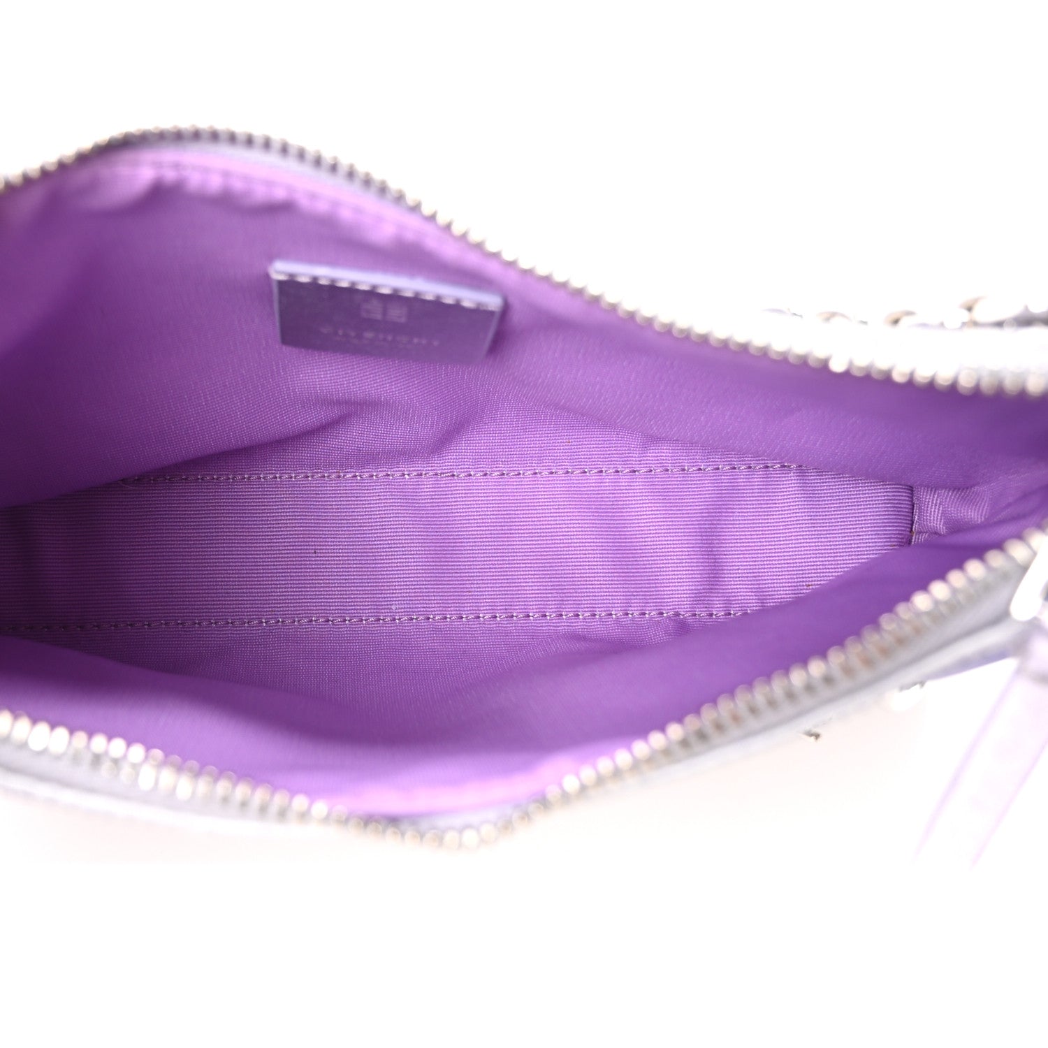 Givenchy Satin Strass Mini Voyou Boyfriend Party Bag Lavender 9 of 19