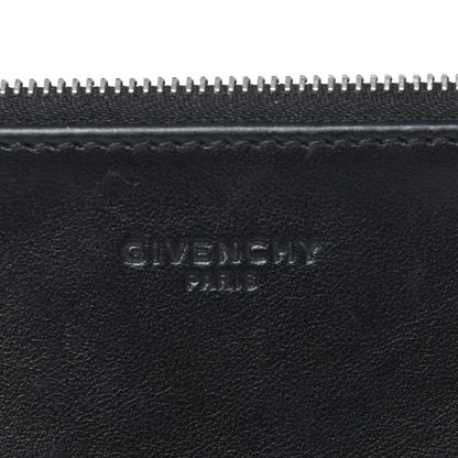 Givenchy Calfskin Bambi Print Medium Cosmetic Pouch Black 7 of 8