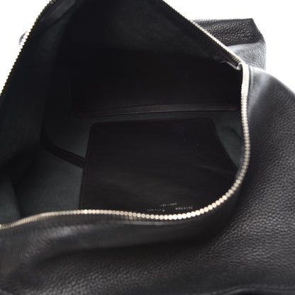 Proenza Schouler Pebbled Calfskin Medium Zip Hobo Black 7 of 20