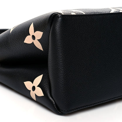 Louis Vuitton Empreinte Monogram Giant Petit Palais Black Beige 8 of 9