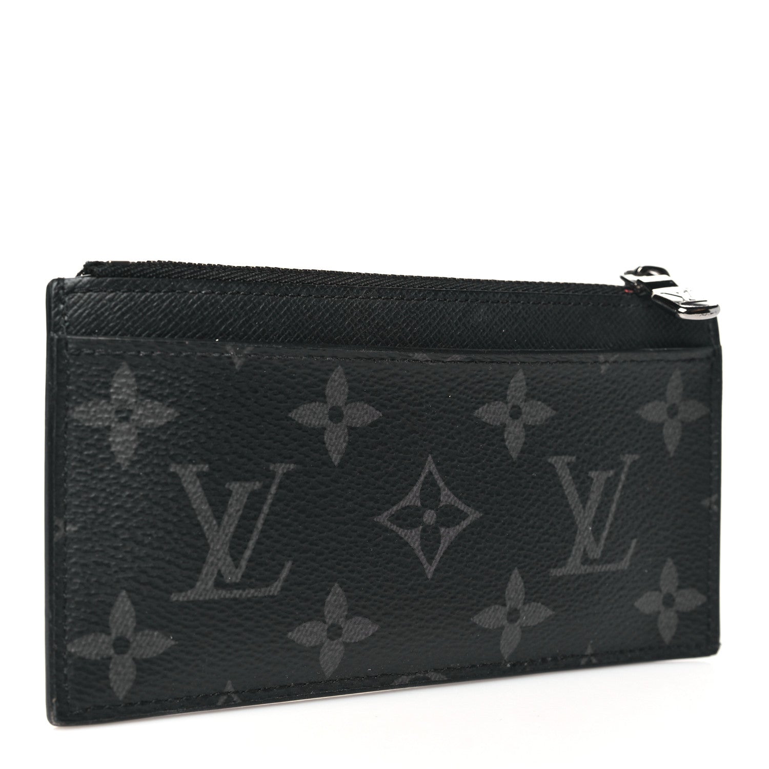 Louis Vuitton Reverse Monogram Eclipse Taiga Coin Card Holder 3 of 8
