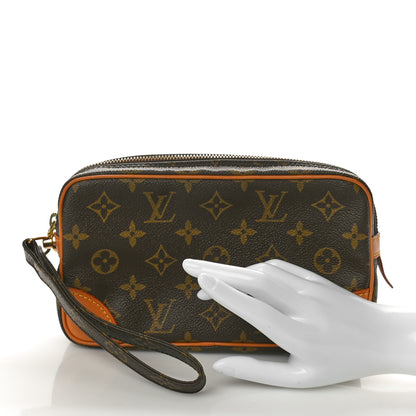 Louis Vuitton Monogram Pochette Marly Dragonne 22 2 of 9