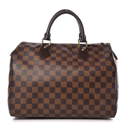 Louis Vuitton Damier Ebene Speedy 30 1 of 7
