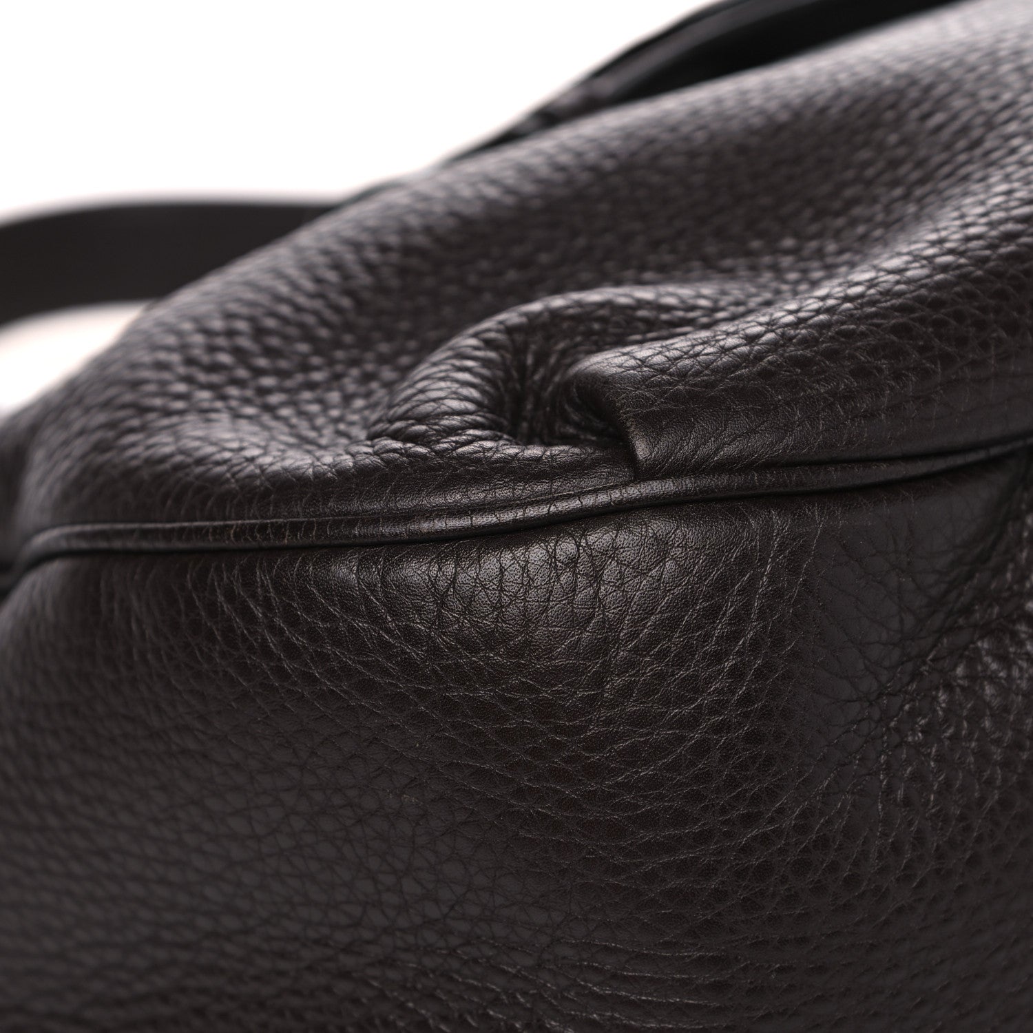 Gucci Calfskin Web Medium Dressage Hobo Coffee Brown 12 of 18