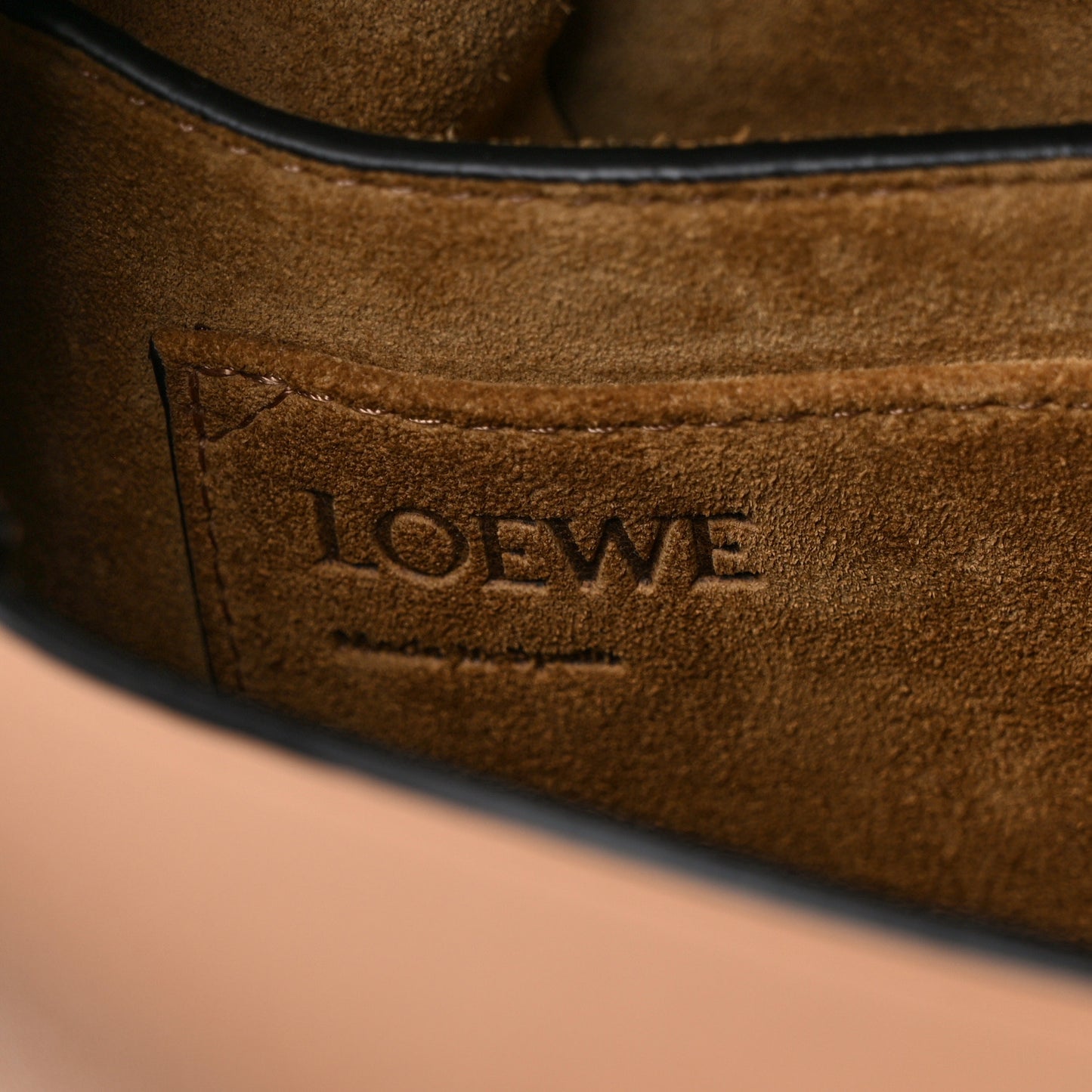Calfskin Small Gate Crossbody Bag Taupe
