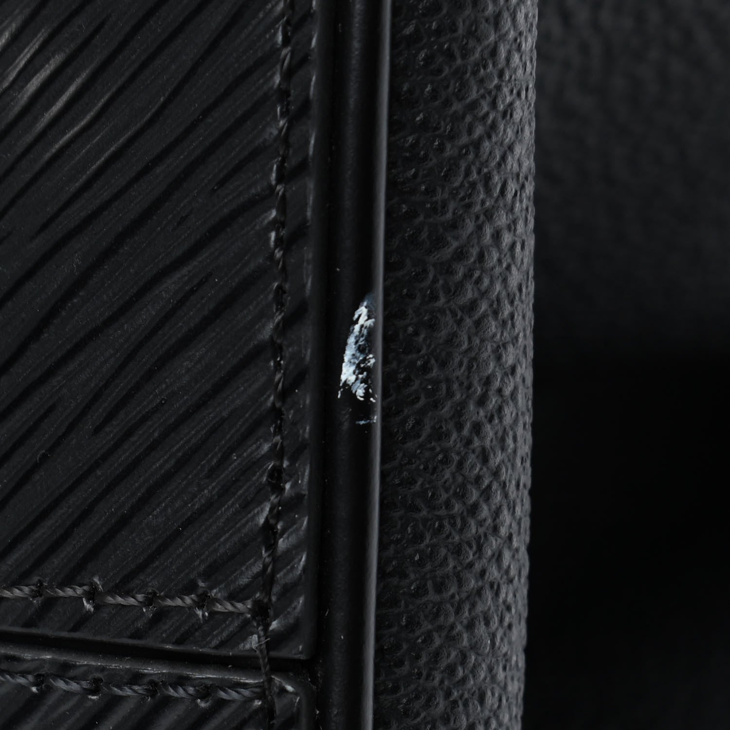 Louis Vuitton Epi Grenelle Tote MM Black 6 of 6