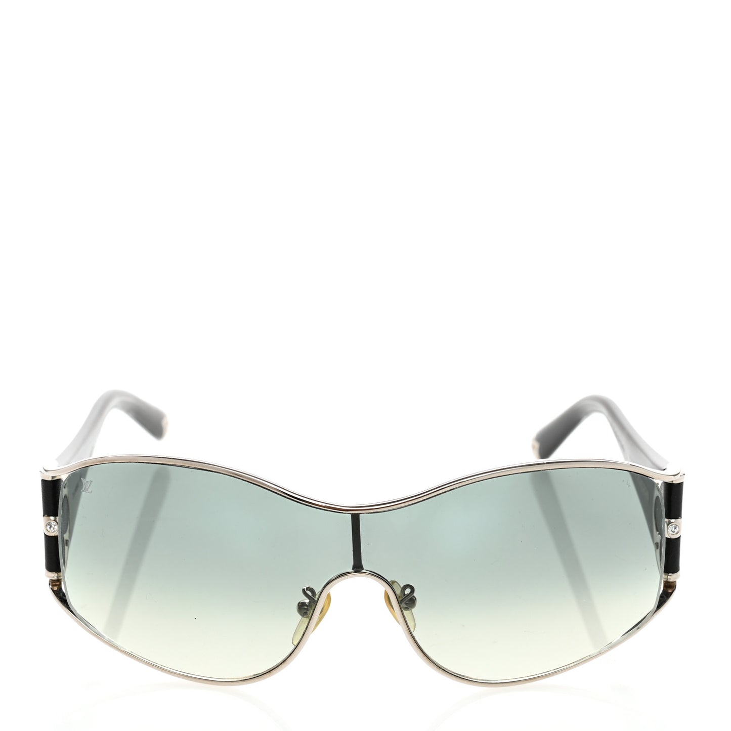 Jasmine Shield Sunglasses Z03050U Black Silver