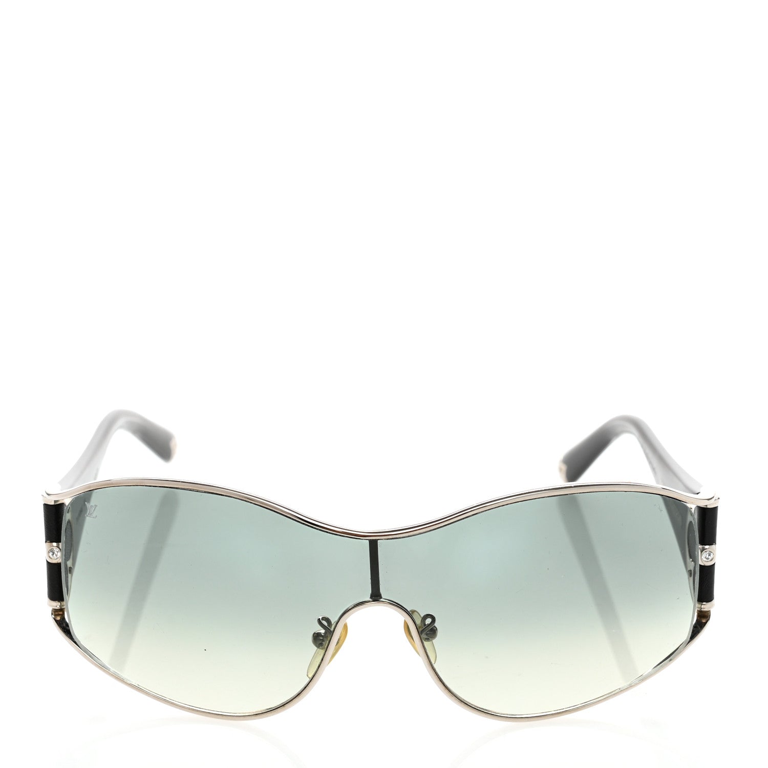 Louis Vuitton Jasmine Shield Sunglasses Z03050U Black Silver 2 of 7